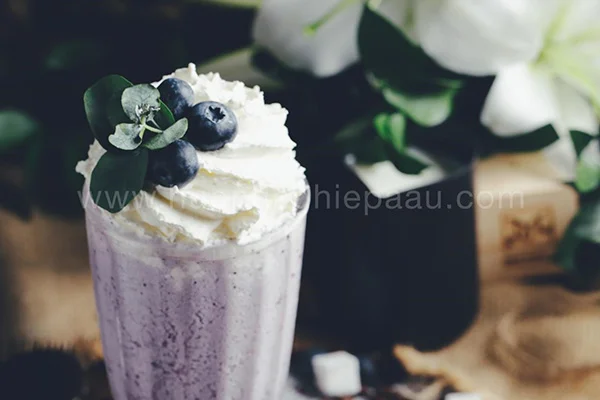 sữa chua việt quất