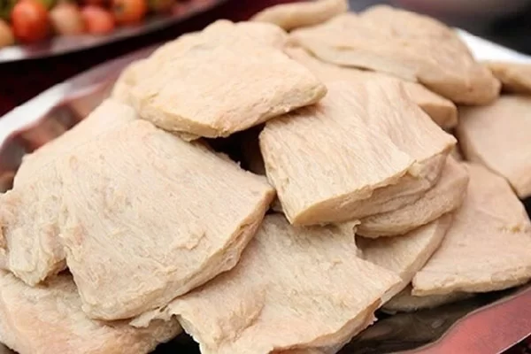 Sườn chay ngâm nở.