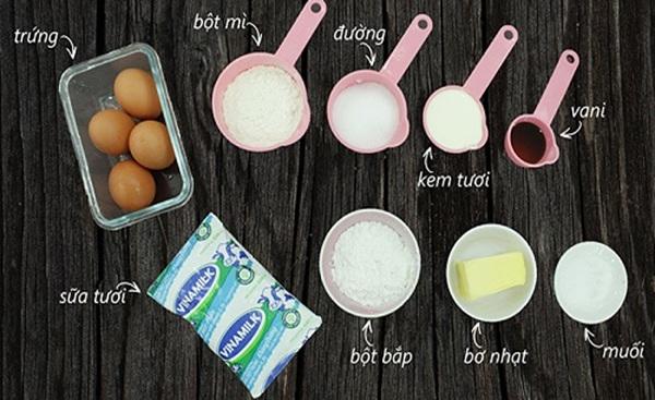 Nguyên liệu New888 link new888 new88 kem bằng nồi cơm điện Nguyên liệu New888 link new888 new88 kem bằng nồi cơm điện