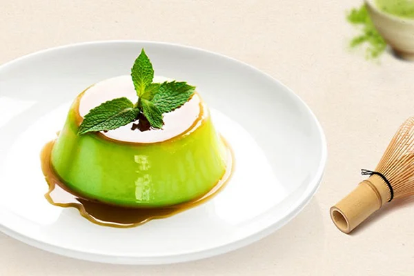 Bánh pudding trà xanh Bánh pudding trà xanh
