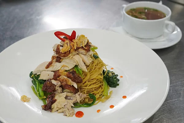 học làm mì kiểu hoa mềm dai