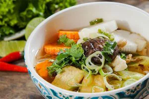 học làm điểm tâm chay