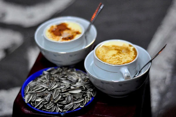 cafe trứng