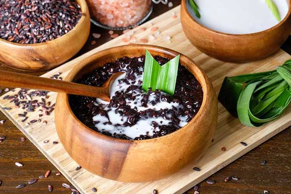 thêm nước cốt dừa