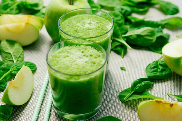 Táo xanh giúp món nước ép có vị chua