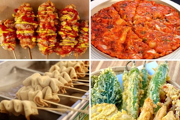 món ăn đường phố hàn quốc