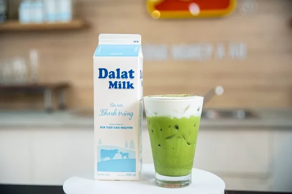 thành phẩm matcha macchiato