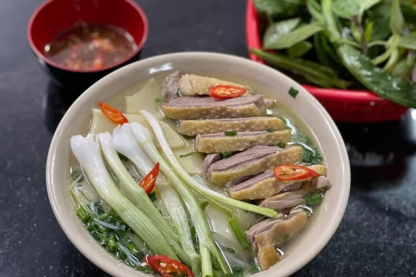 cách làm bún ngan