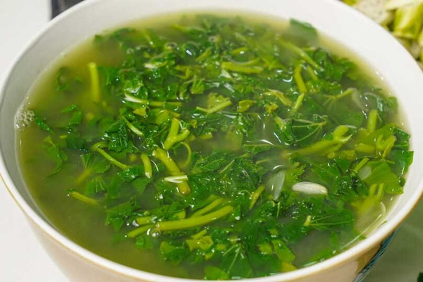Canh Rau Lang Nấu Mắm Tôm