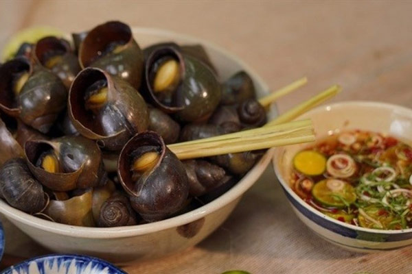 Ốc Nhồi Nấu Mẻ