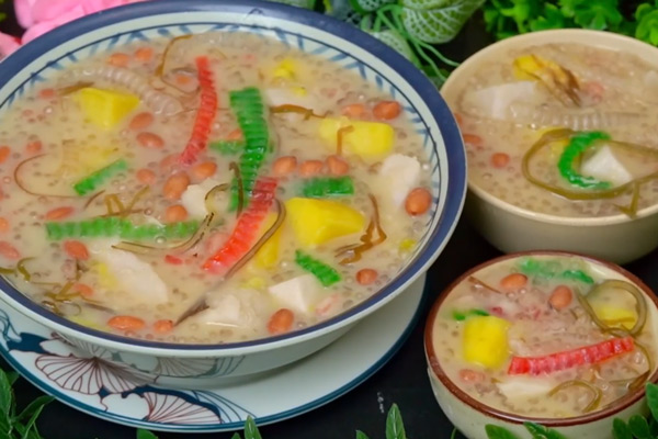 Chè thưng có thể nấu cùng nhiều nguyên liệu