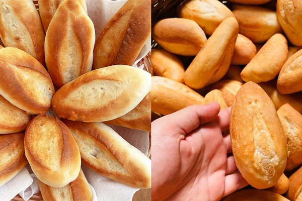 Chuẩn bị bánh mì ăn kèm