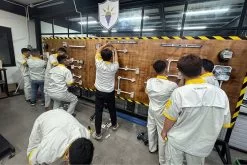 hình ảnh lớp học thực tế của lớp học Kỹ thuật viên Điện tử chuyên ngành Điện - Điện lạnh dân dụng 03